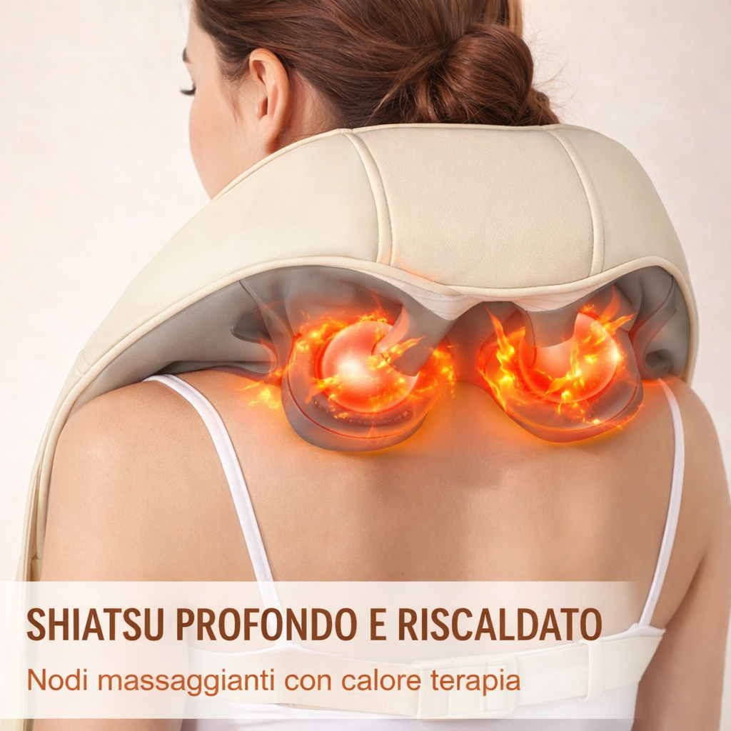 Relixo™ - Massaggiatore Cervicale 4D con Calore